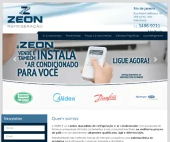 Zeon.com.br(Ar Condicionado) Screenshot