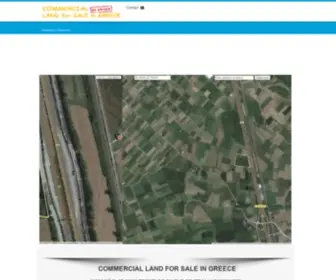 Zeous.com(Commercial Land for Sale in Greece) Screenshot