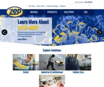 Zepcommercial.com(Zep Inc) Screenshot