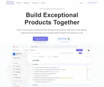 Zepel.io(The online project management tool for software teams) Screenshot