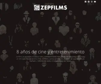 Zepfilms.com(Es como estudiar cine) Screenshot
