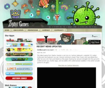 Zephyr-Games.com(Shop for over 300) Screenshot