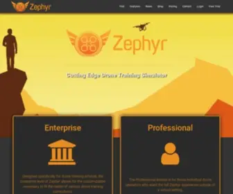 Zephyr-Sim.com(Zephyr Drone Simulator) Screenshot