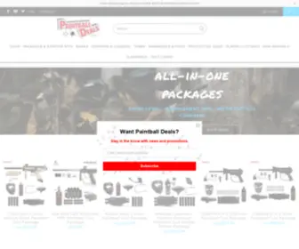 Zephyrairsoft.com(Paintball Deals Cheap Paintball Guns Packages Equipment Ships Free) Screenshot