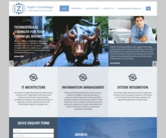 Zephyrtechnologys.com(Zephyr Technologys) Screenshot