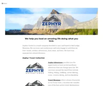 Zephyrunited.com(Zephyr United) Screenshot