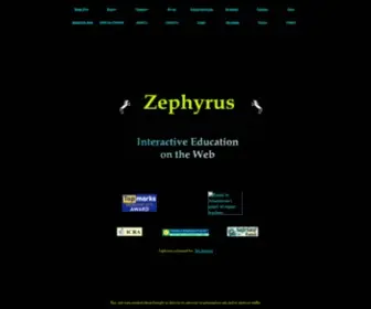 Zephyrus.co.uk(This site) Screenshot
