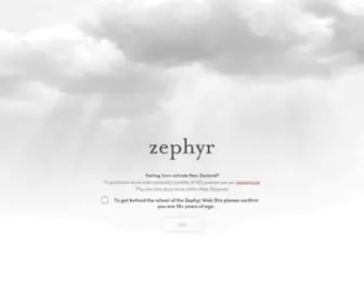 Zephyrwine.com(Zephyr Wine and Glover Family Vineyards) Screenshot
