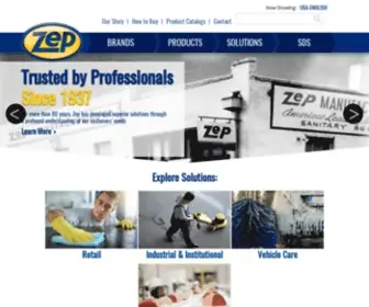 Zepinc.com(Zep) Screenshot