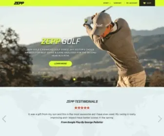 Zepp.com(Zepp Health) Screenshot