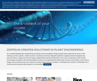 Zeppelin-SYstems.de(Zeppelin Systems) Screenshot
