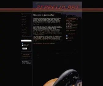 Zeppelinart.com(Cover) Screenshot