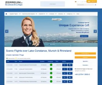 Zeppelinflug.de(Airship) Screenshot