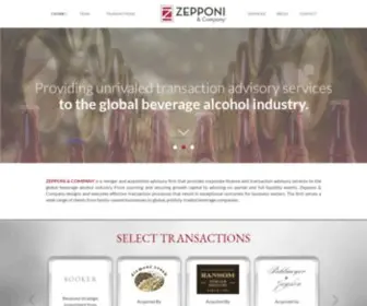 Zepponi.com(Zepponi & Company) Screenshot