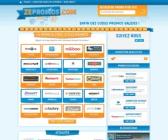 Zepromos.com(Coupon Promo) Screenshot