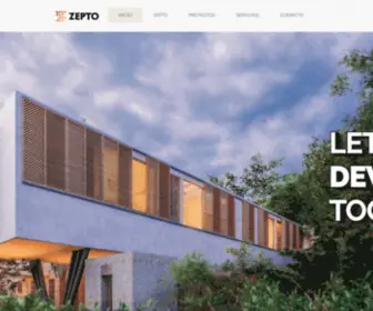 Zepto.com.mx(Somos una empresa mexicana dedicada al desarrollo inmobiliario en sus diversos niveles) Screenshot