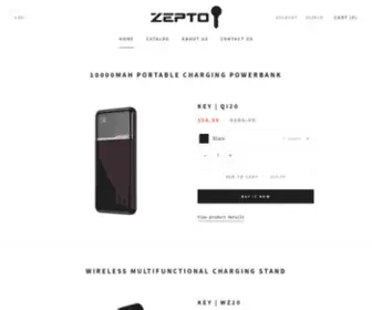 Zeptokey.com(ZeptoKey Official Site) Screenshot