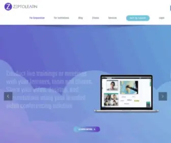 Zeptolearn.com(ELearning Portal and LMS for Corporate Training) Screenshot