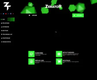 Zerator.com(Zerator) Screenshot