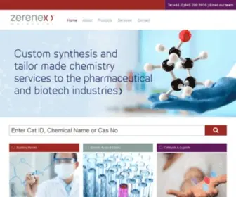 Zerenex-Molecular.com(Zerenex Molecular) Screenshot