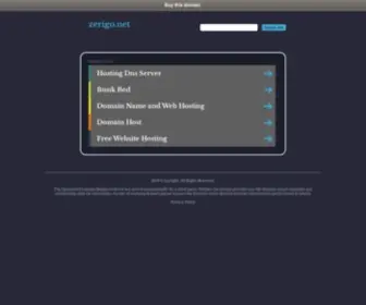 Zerigo.net(Zerigo) Screenshot
