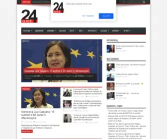 Zeripopullit.com(24 ore lajme) Screenshot