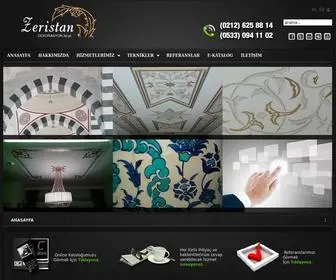 Zeristan.com(Zeristan Dekorasyon) Screenshot