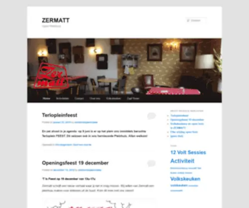 Zermatt.be(Open Pleinhuis) Screenshot