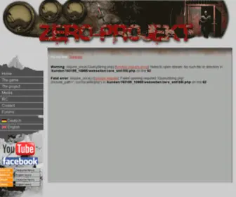 Zero-Projekt.net(Zero Projekt) Screenshot