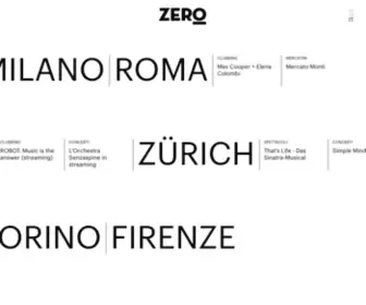 Zero.eu(Since 1996 zero) Screenshot