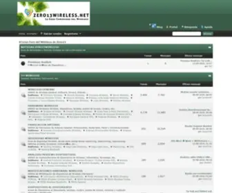 Zero13Wireless.net(Fabricacion antenas) Screenshot