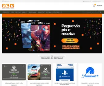 Zero3Games.com.br(A zero3games é especializada em cartões pré) Screenshot