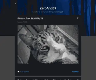 Zeroand09.com(Zeroand 09) Screenshot