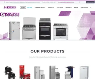 Zeroappliances.co.za(Zero Appliances) Screenshot