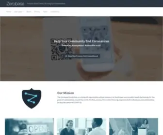 Zerobase.io(Privacy-First Contact Tracing for Communities) Screenshot