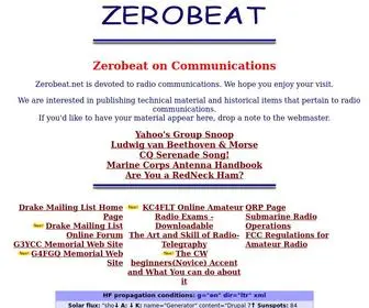 Zerobeat.net(Radio Communications) Screenshot