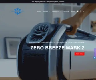 Zerobreeze.com(Zero Breeze) Screenshot