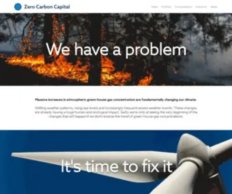 Zerocarbon.capital(Zero Carbon Capital) Screenshot