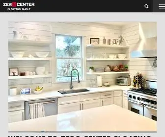 Zerocentershelf.com(Zero Center Floating Shelf) Screenshot