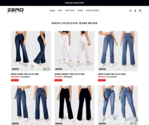 Zerodenim.co(ZERO DENIM) Screenshot