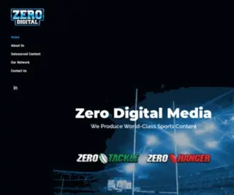Zerodigital.com.au(Zero Digital Media) Screenshot