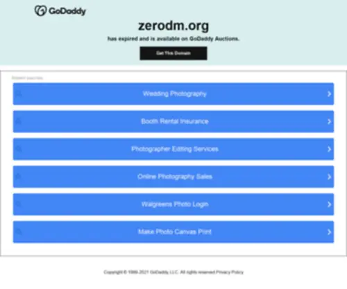 Zerodm.org(Zerodm) Screenshot
