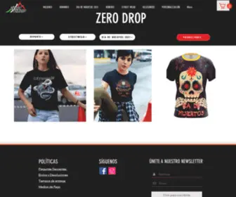 Zerodrop.com.mx(Ropa Deportiva) Screenshot