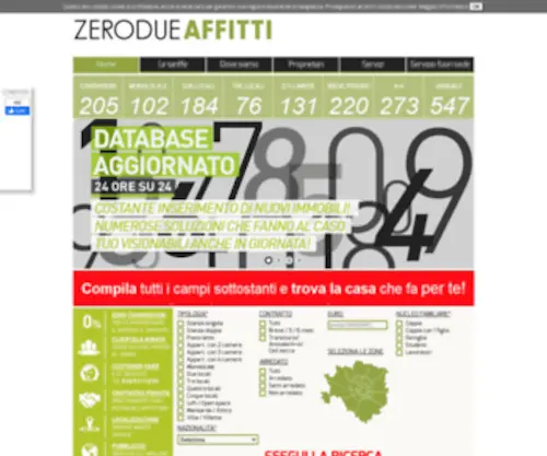 Zerodueaffitti.com(ZERODUEAFFITTI®) Screenshot