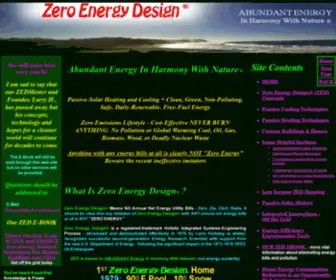 Zeroenergydesign.com(Design®) Screenshot