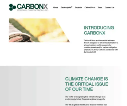 Zerofootprintsoftware.com(CarbonX) Screenshot
