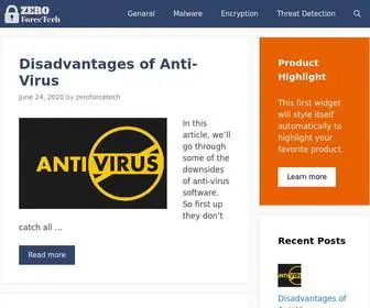 Zeroforcetech.com(Computer Security) Screenshot