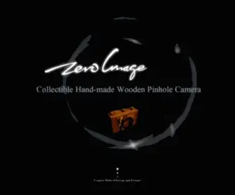 Zeroimage.com(Pinhole Camera Made of Dreams and Passions) Screenshot