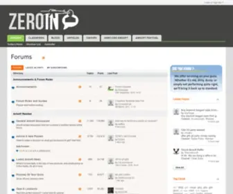 Zeroin.co.uk(Zero In Community) Screenshot