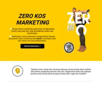 Zerokosmarketing.com(Zerokosmarketing) Screenshot
